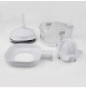 Black & Decker BXCJ25E Centrifugal juicer 25 W Grey, Transparent, White