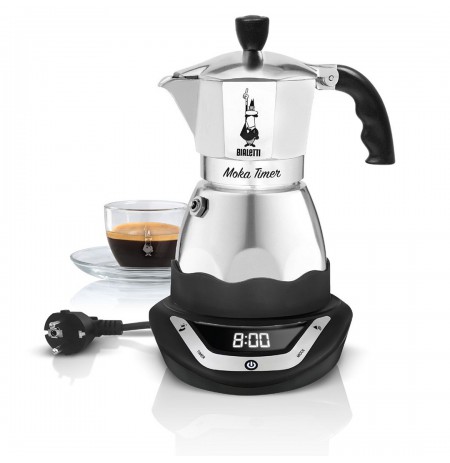 Kavinukas Bialetti Moka Timer elektrinis 3 porc.