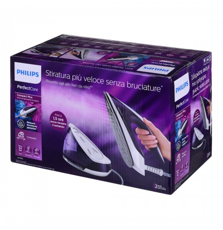 Philips GC7933/30 steam ironing station 0.0015 L SteamGlide Plus soleplate Violet