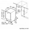 Įmontuojama indaplovė BOSCH SPV4EMX10E
