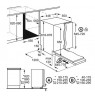 Built-in dishwasher ELECTROLUX EEA23210L