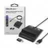 Qoltec 50363 USB cable 1.8 m USB 3.2 Gen 1 (3.1 Gen 1) USB C USB A Black