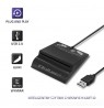 Qoltec 50363 USB cable 1.8 m USB 3.2 Gen 1 (3.1 Gen 1) USB C USB A Black