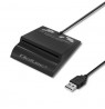 Qoltec 50363 USB cable 1.8 m USB 3.2 Gen 1 (3.1 Gen 1) USB C USB A Black