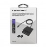 Qoltec 50363 USB cable 1.8 m USB 3.2 Gen 1 (3.1 Gen 1) USB C USB A Black