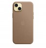 Apple iPhone 15 Plus FineWoven Case with MagSafe - Taupe