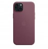 Apple iPhone 15 Plus FineWoven Case with MagSafe - Mulberry