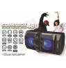 Rebeltec SoundBox 480 Portable Bluetooth Stereo Speaker Black, 50W RMS
