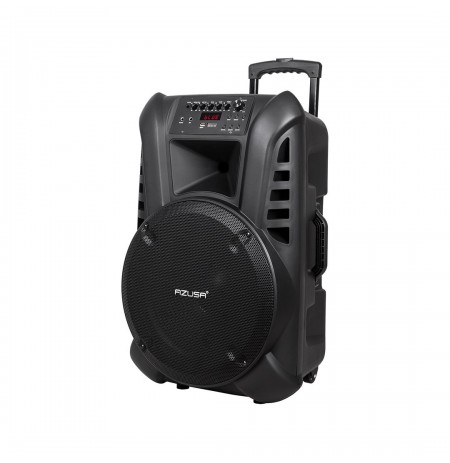 Active loudspeaker (with 2 wireless microphones, SD, Bluetooth, USB) 15&quot, 120W