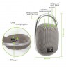 Techly ICASBL321GR portable speaker Mono portable speaker Grey 5 W