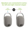 Techly ICASBL321GR portable speaker Mono portable speaker Grey 5 W