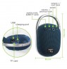 Techly ICASBL321BL portable speaker Mono portable speaker Blue 5 W
