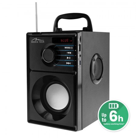 BOOMBOX DUAL BT MT3167 BLUETOOTH 5.0 SUBWOOFER SPEAKER 2.2