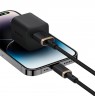 Baseus Dura Type A to IP 2.4A fast charging cable Black, Gold