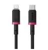 Baseus Dura Type C fast charging cable for iP 20 W 1 m Black, Red