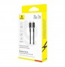 Baseus Dura Type C fast charging cable for iP 20 W 2 m Black, Gold