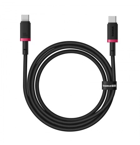 Baseus Dura Type C to Type C 100 W fast charging cable 1 m Black, Red