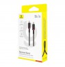 Baseus Dura Type C to Type C 100 W fast charging cable 1 m Black, Red
