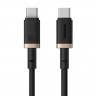 Baseus Dura Type C to Type C 100 W fast charging cable 2 m Black, Gold