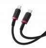 Baseus Dura Type C to Type C 100 W fast charging cable 2 m Black, Red