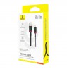Baseus Dura USB Type A to Type C 60 W fast charging cable 1 m Black, Red