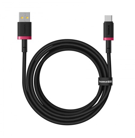 Baseus Dura USB Type A to Type C 60 W fast charging cable 2 m Black, Red