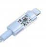 Baseus Gem USB to IP 2.4A fast charging cable 2 m Blue