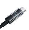 Baseus Gem USB A to USB C fast charging cable 2 m 100 W Black