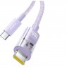 Baseus Gem USB C to USB C fast charging cable 2 m 100 W Purple