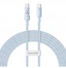 Baseus Gem USB C to USB C fast charging cable 2 m 100 W Blue