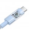 Baseus Gem USB C to USB C fast charging cable 2 m 100 W Blue
