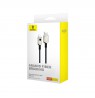 Baseus Unbreakable USB A to iP cable 1 m 5V-2.4A White