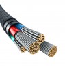 Baseus Unbreakable USB A to iP cable 2 m 5V-2.4A White