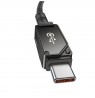 Baseus Unbreakable USB C to iP cable 1 m 20 W Black
