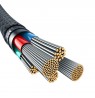 Baseus Unbreakable USB C to iP cable 1 m 20 W White