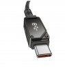 Baseus Unbreakable USB C to iP cable 2 m 20 W Black