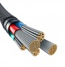 Baseus Unbreakable USB C to iP cable 2 m 20 W Black
