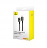 Baseus Unbreakable USB C to iP cable 2 m 20 W Black