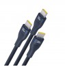 Baseus Flash Series Type C to C+C+C fast charging cable 480 Mbps Blue