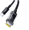 Baseus Gem USB C to USB C fast charging cable 2 m 100 W Black