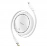 Baseus Free2Pull Expandable USB C to iP Ligtning fast charging cable 1 m 20 W White