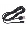 Cable GEMBIRD CC-USB2-AMLM-2M (USB 2.0 M - Lightning M, 2m, black color)