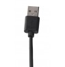 Cable GEMBIRD CC-USB2-AMLM-2M (USB 2.0 M - Lightning M, 2m, black color)