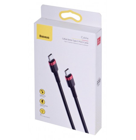 Baseus CATKLF-G91 USB cable 1 m USB C Black
