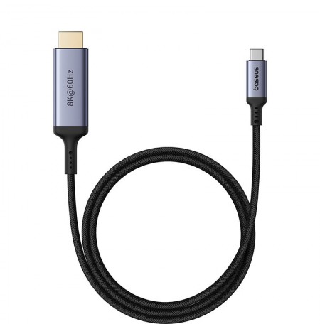 Baseus High Definition Series Flexible USB C to HDMI8K cable 1.5 m Black
