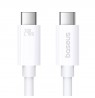 Baseus Superior USB C to USB C data cable 1 m 240 W White