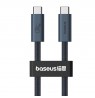 Baseus USB C to USB C data cable 1 m 240 W Black