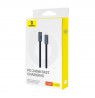 Baseus USB C to USB C data cable 1 m 240 W Black