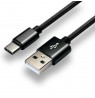 Cable supply everActive CBB-1CB (USB - USB type C , 1m, black color)