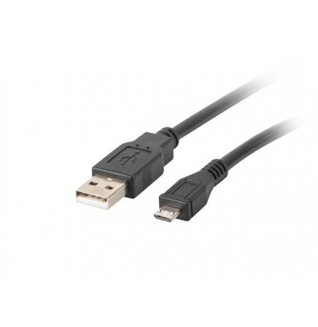 Cable Lanberg CA-USBM-10CC-0010-BK (USB 2.0 M - Micro USB M, 1m, black color)